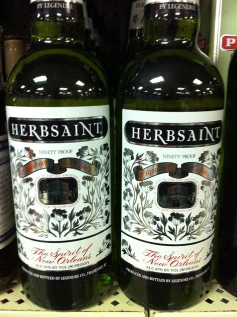 The Wine and Cheese Place: Herbsaint Liqueur