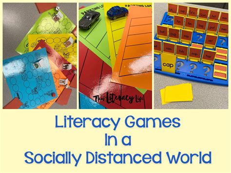 Literacy Games in a Socially Distanced World | This Literacy Life