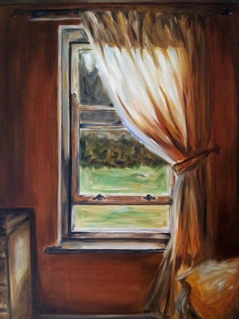 Oil painting of window scene, 2011. Aimeehutchinson.com | Window ...