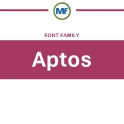 Aptos: Free Font Download | MaisFontes