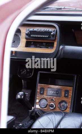 Ford Granada interior Stock Photo - Alamy