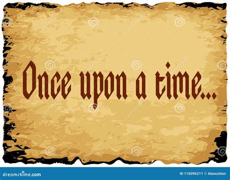 Once Upon A Time Vector Calligraphy | CartoonDealer.com #100905624