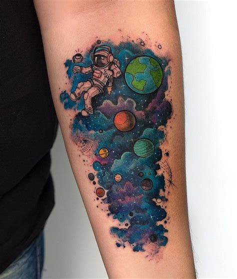 30+ Astronaut Tattoo ideas | Art and Design