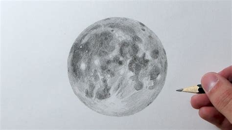 Tamano relativo interrumpir Matemático luna llena dibujo a lapiz Serena ...