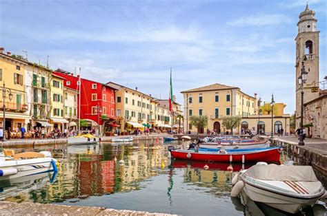 Lazise, Lago Di Garda, Italy Stock Image - Image of lazise, village: 52575899