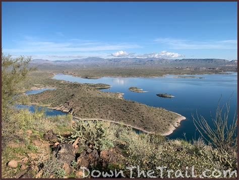 Map & Guide to the 5 Best Hiking Trails at Lake Pleasant Regional Park AZ