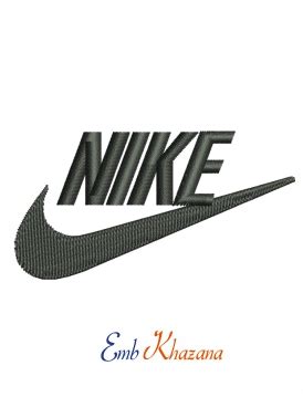 nike logo embroidery design | Embroidery logo, Embroidery designs, Machine embroidery designs