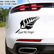 Lest Forget Soldier Projection Leaf Car Stickers Laptop - Temu Australia