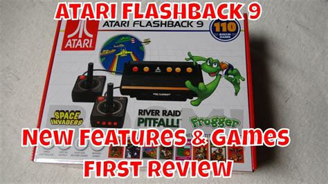 Atari Flashback 9 First Review: New Games plus SD card slot! - YouTube