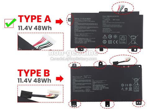 Asus TUF GAMING A15 FX506IU-AL016 long life replacement battery ...