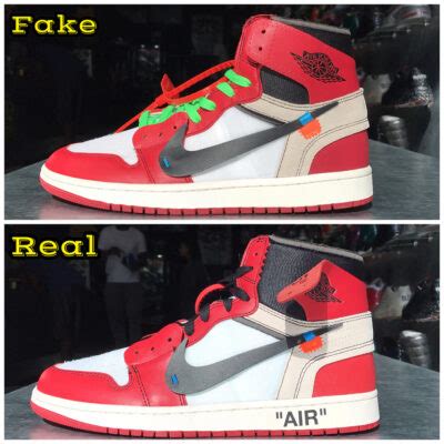 Off White Air Jordan 1 Fake Vs Real | NAR Media Kit