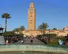 Marrakech Landmarks and Monuments: Marrakech, Morocco
