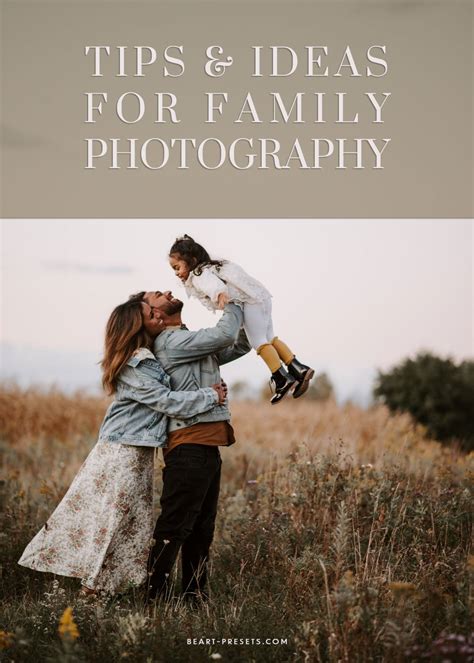 Tips and ideas for family photography