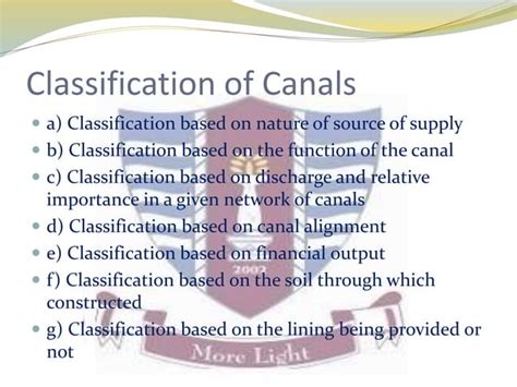 types of canal | PPT