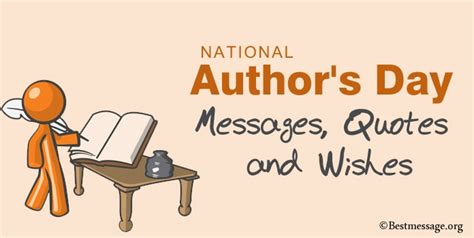 National Author’s Day Messages, Quotes and Wishes