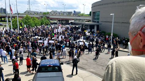 Protest is still going on, but here's a video from earlier : r/Rochester