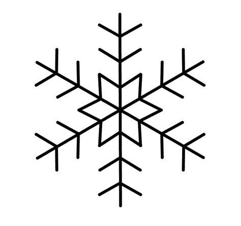 easy snowflake drawing patterns - Rozanne Box