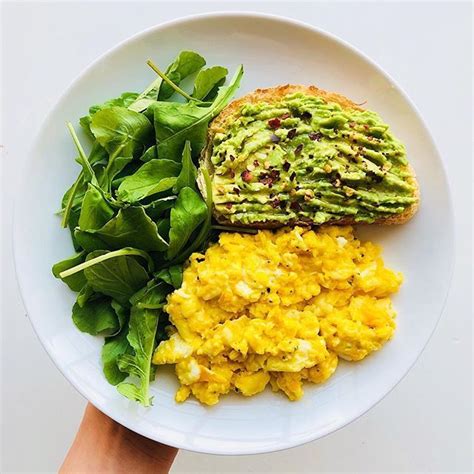 Scrambled Mozzarella Eggs with Avocado Toast Recipe | The Feedfeed