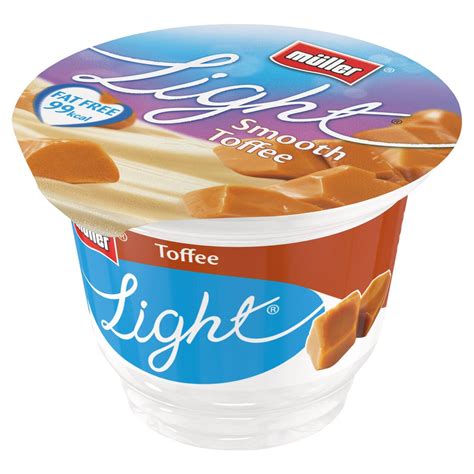 Muller Light Toffee Fat Free Yogurt 160g | Zoom