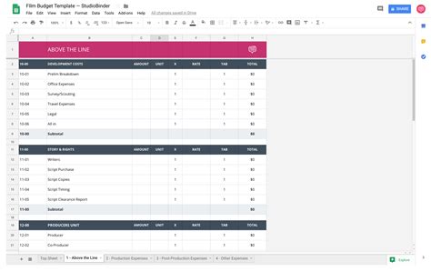 Download your FREE Film Budget Template for Film & Video Production