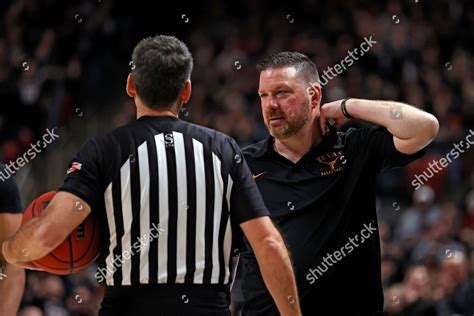 Texas Coach Chris Beard Talks Referee Editorial Stock Photo - Stock ...