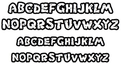 tmnt font full alphabet - Google Search | Cartoon font, Ninja turtles, Tmnt party