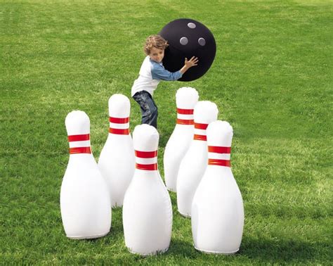 Giant Inflatable Bowling Game - GeekAlerts