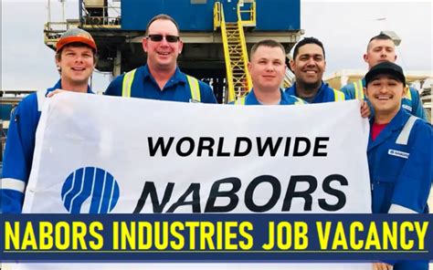 Nabors Rig Jobs USA: Nabors Drilling Job Vacancies