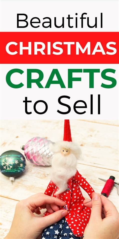 20 Beautiful Christmas Crafts to Sell - This Mama Blogs | Christmas crafts to sell handmade ...