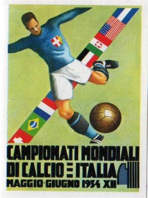 1934 mundial - Buscar con Google Football Poster, Retro Football, Football Design, Vintage ...