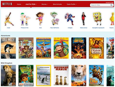 Netflix Unveils "Just for Kids" Experience