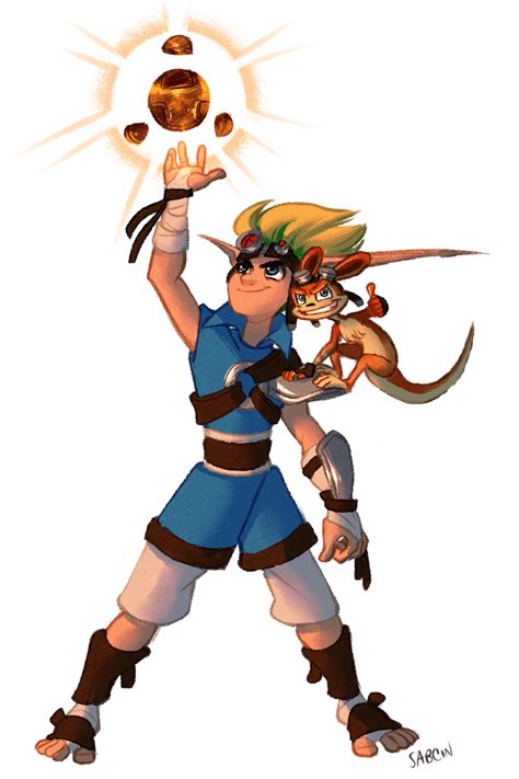 Jak and Daxter: The Precursor Legacy by sabcin on DeviantArt