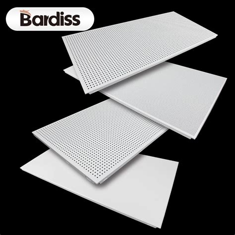 Acoustic Ceiling Cheap 2x4 Ceiling Panel Perforated Indoor Aluminum Ceiling Tiles - Buy 2x4 ...
