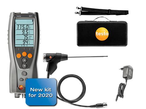 Testo 327-1 - Flue Gas Analyser Standard Kit