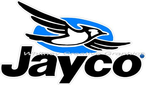 Jayco Decal Vinyl Rv Camper Decal W/Border Graphic Logo 14.25" X 8.25" U Get 2 | eBay