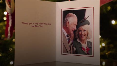 Charles chooses picture of smiling Camilla for first Christmas card as ...