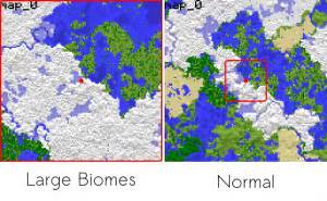 Large Biomes – Official Minecraft Wiki