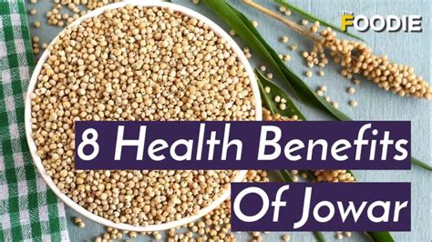 8 Health Benefits for Jowar | The Foodie - YouTube