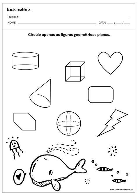 Ficha De Formas Geometricas Para 1 Ano – Themeloader