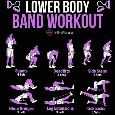 Here is an awesome lower body workout that you can do with bands ...