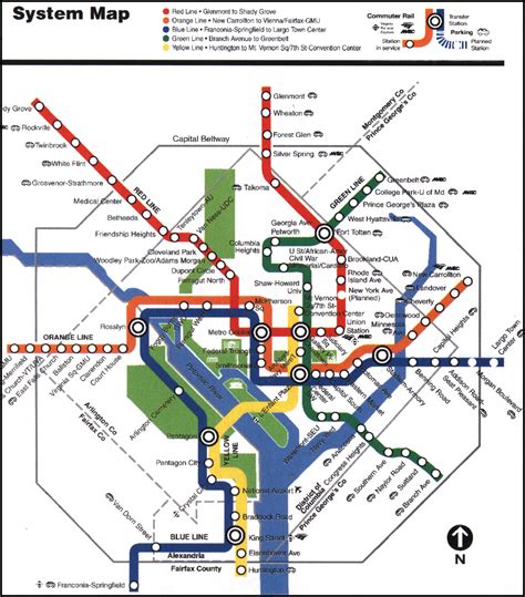 Washington Dc Metro Map Printable - London Top Attractions Map