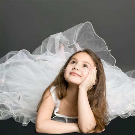 Beautiful dreaming girl stock image. Image of cute, doll - 13395401