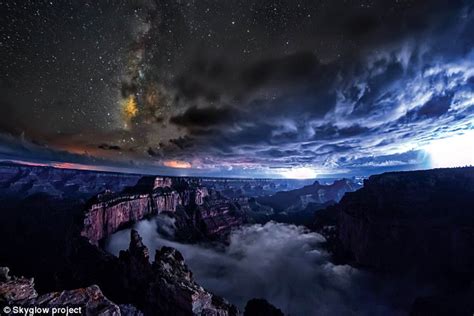 Timelapse video shows cloud phenomenon over Grand Canyon | Daily Mail Online