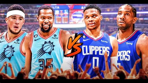 PHOENIX SUNS VS LA CLIPPERS GAME 1 |FULL GAME HIGHLIGHTS| NBA PLAYOFFS| NBA2K14MODTO2K23 - YouTube