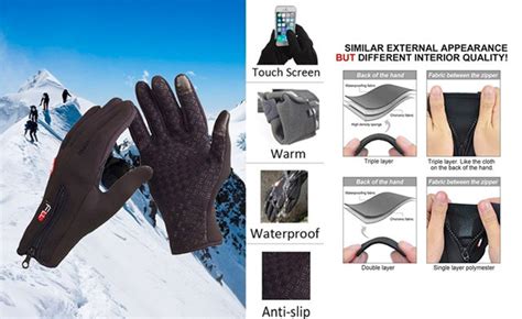 $18.77 for Waterproof Touchscreen Gloves (a $55 Value) | WagJag