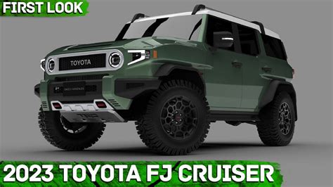 New 2023 Toyota FJ Cruiser Concept - First Look - YouTube