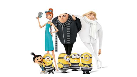 HD wallpaper: Despicable Me 3, Margo, Agnes, Edith, Lucy Wilde, Minions ...