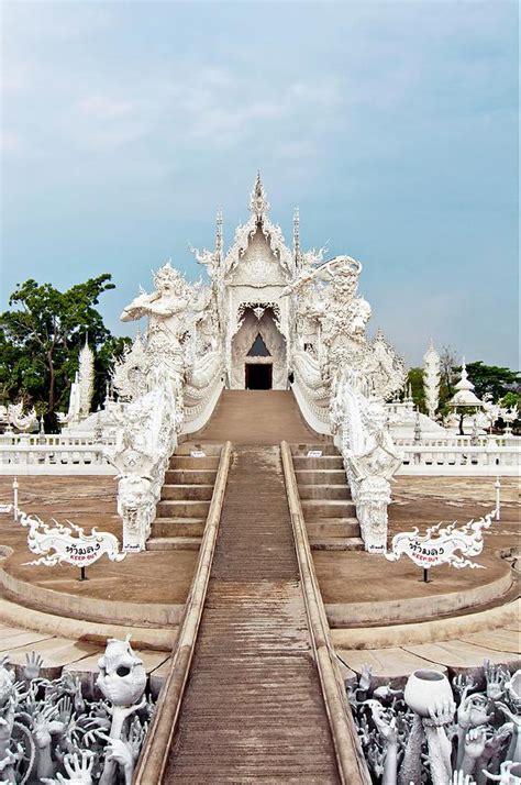 Wat Rong Khun The White Temple Of by Paul Biris