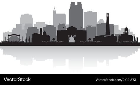 Raleigh Skyline Vector