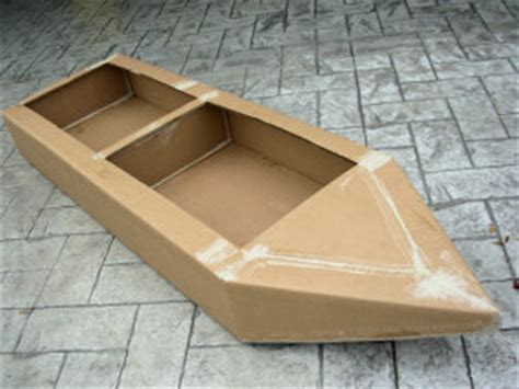 Easy cardboard boat plans ~ Sailing Build plan